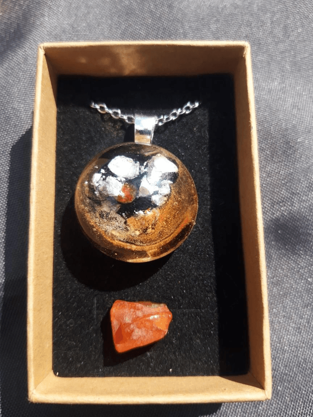 Pendentif &quot;Cornaline&quot; - Olympus